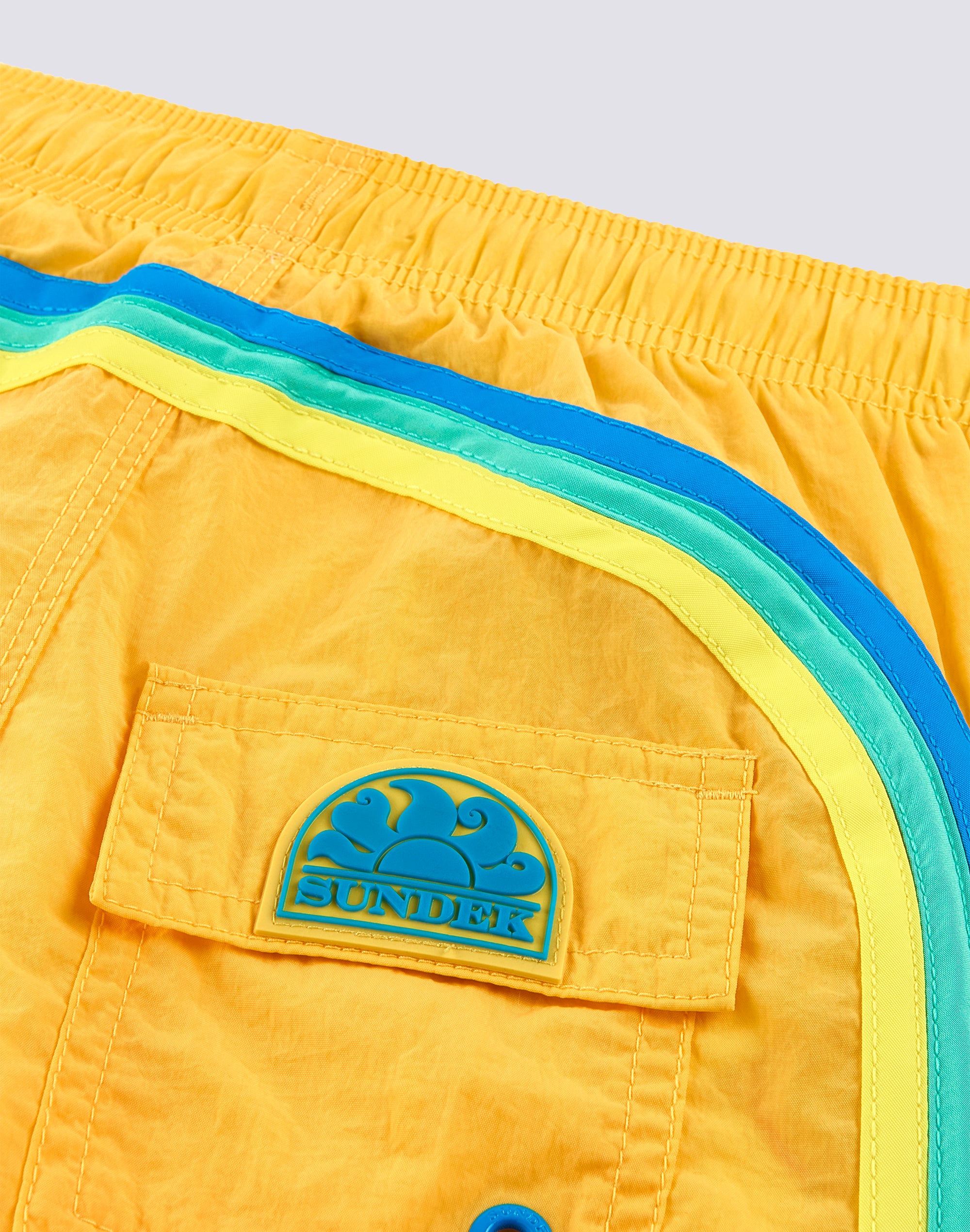 COSTUME DA BAGNO BAMBINO CORTO VITA ELASTICATA CRINKLED - Image 3