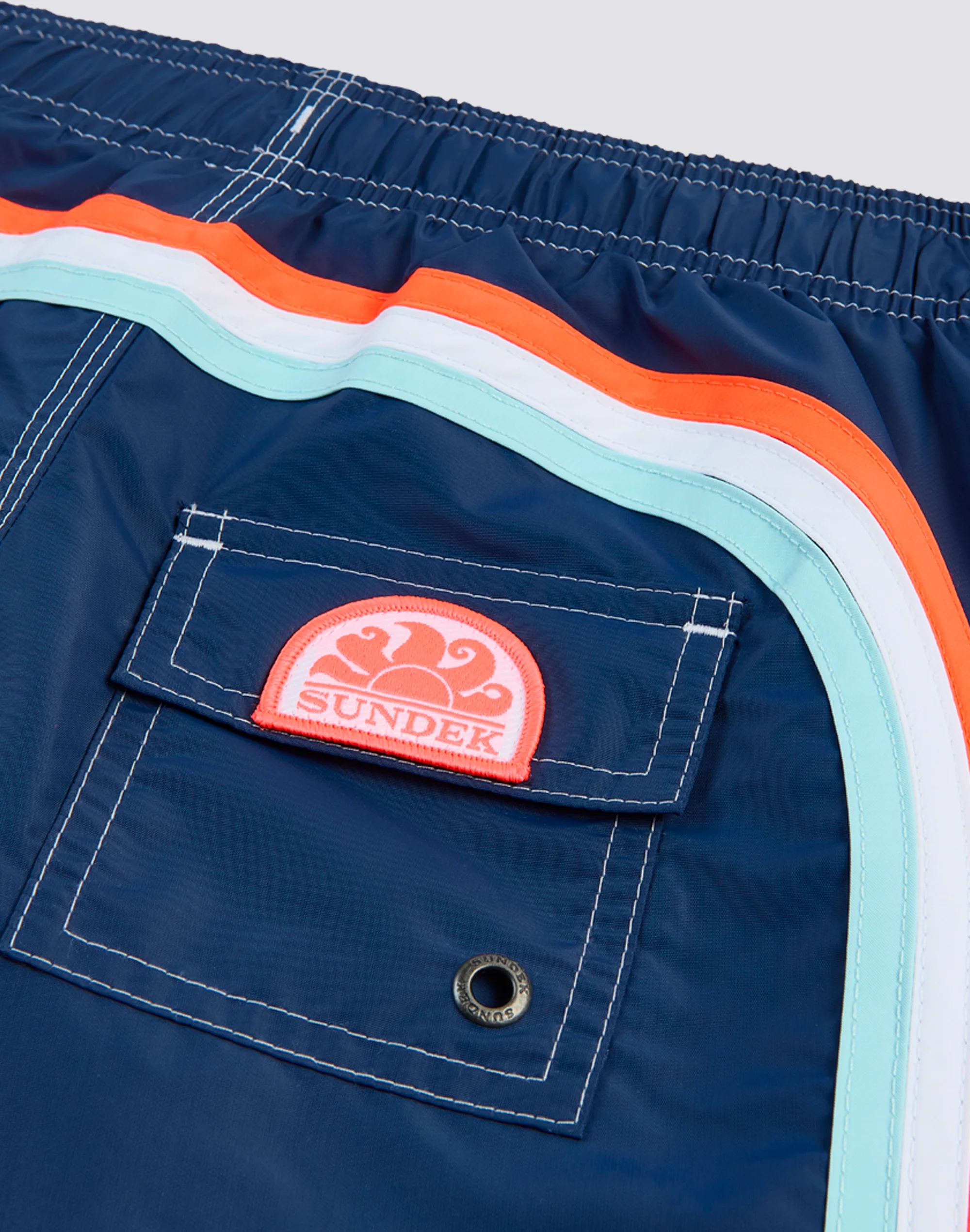 COSTUME DA BAGNO BAMBINO CORTO VITA ELASTICATA ICONIC TAFFETA - Image 3