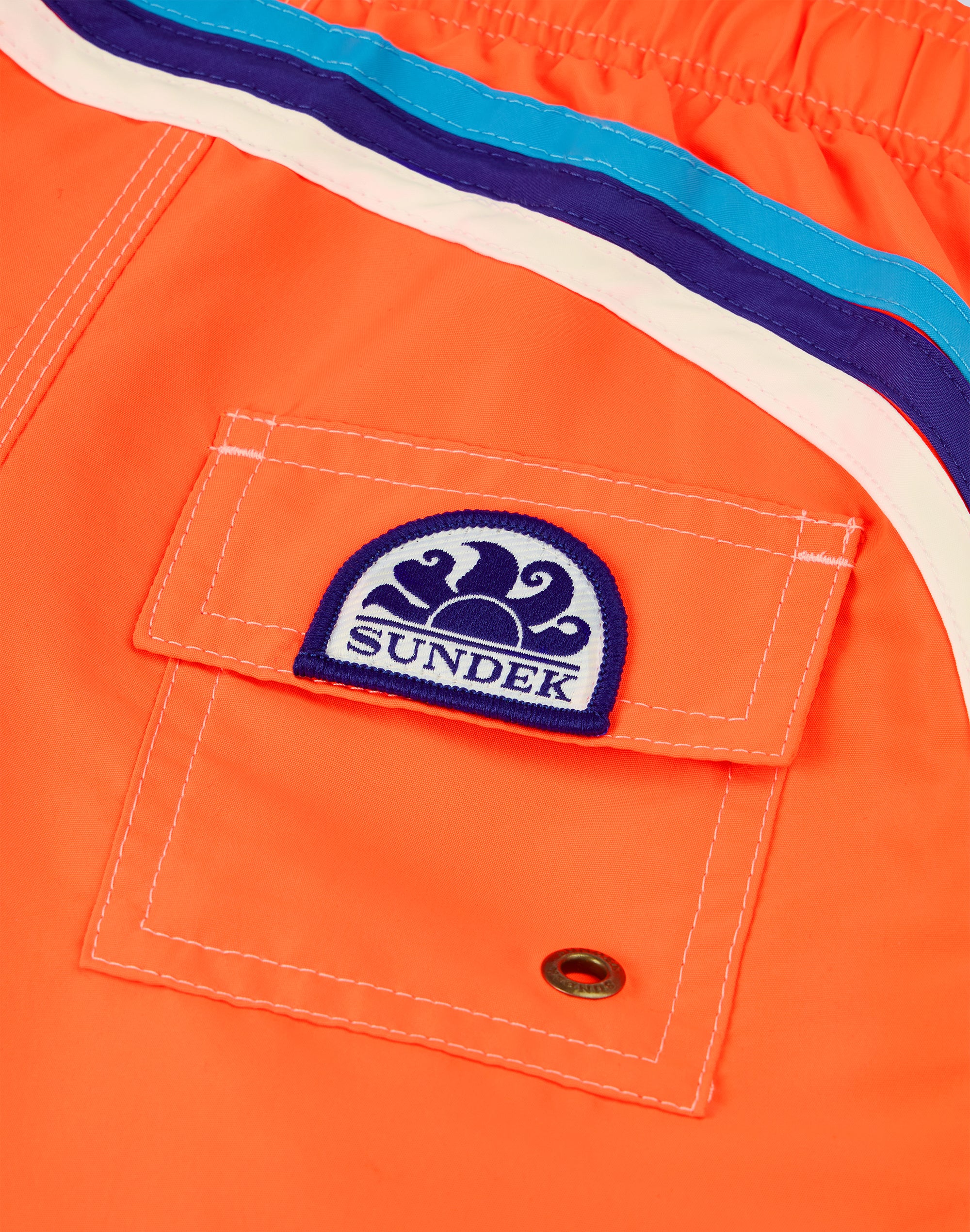 COSTUME DA BAGNO BAMBINO CORTO VITA ELASTICATA ICONIC TAFFETA - Image 3