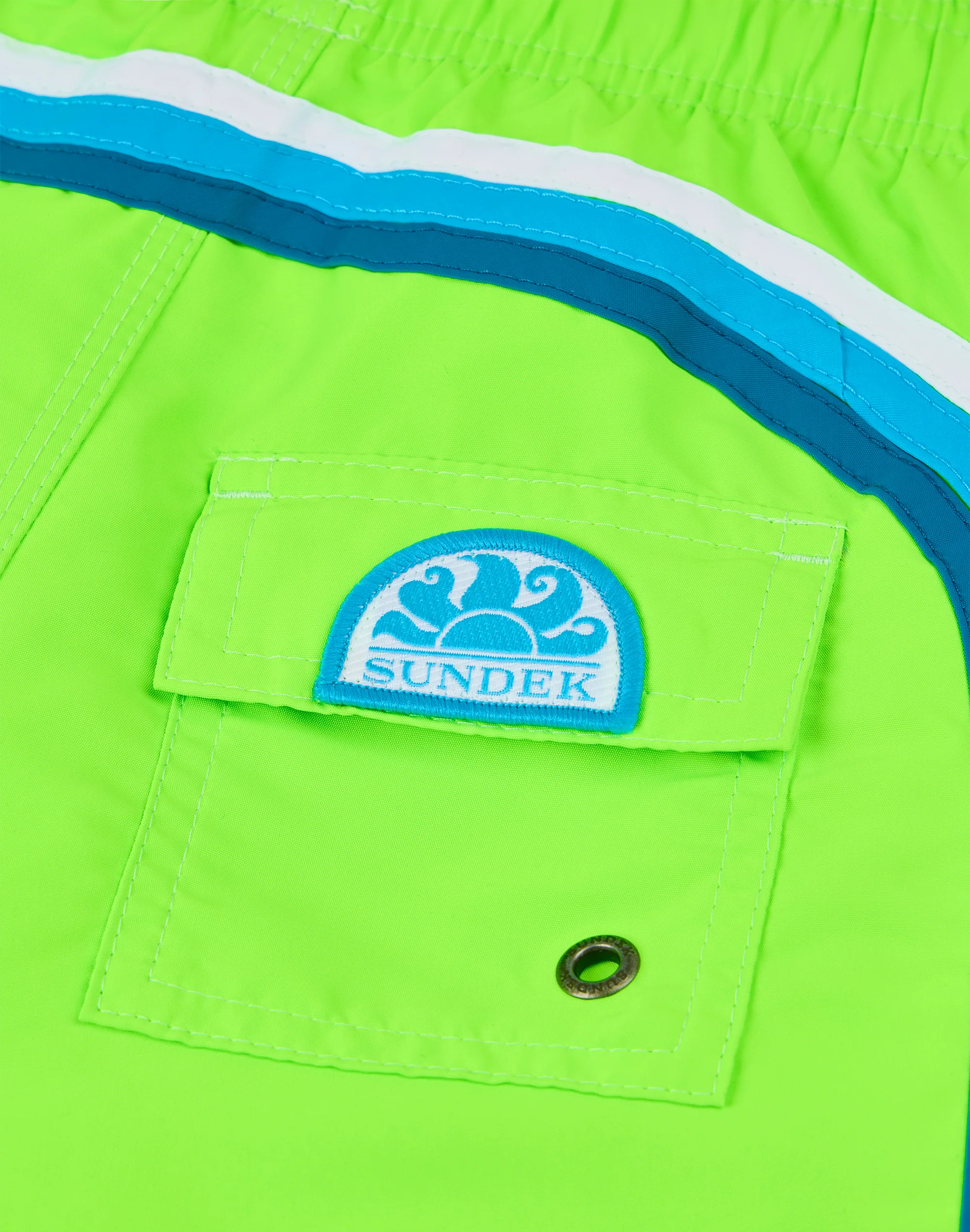 COSTUME DA BAGNO BAMBINO CORTO VITA ELASTICATA ICONIC TAFFETA - Image 3