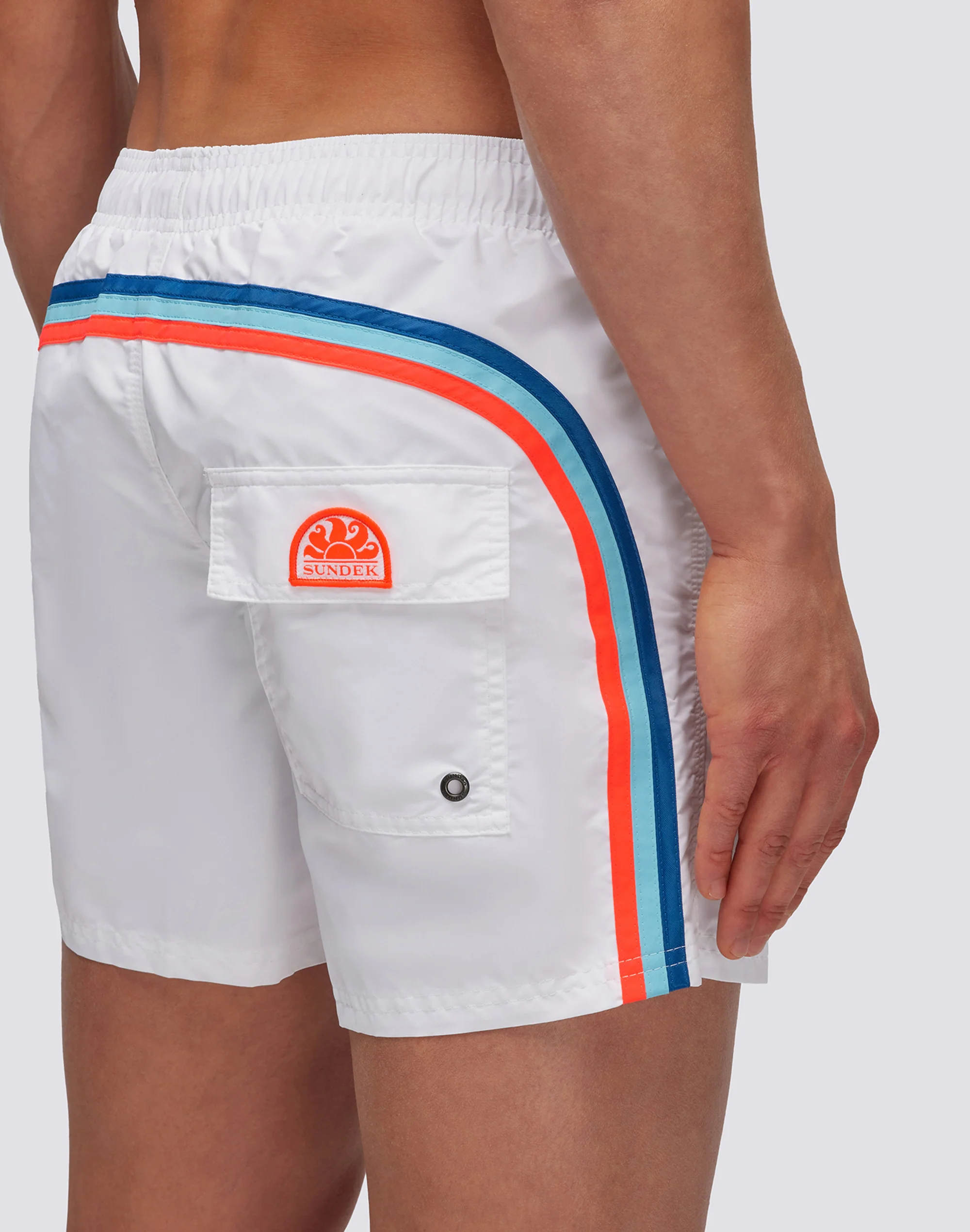 COSTUME DA BAGNO CORTO VITA ELASTICATA ICONIC TAFFETA - Image 3