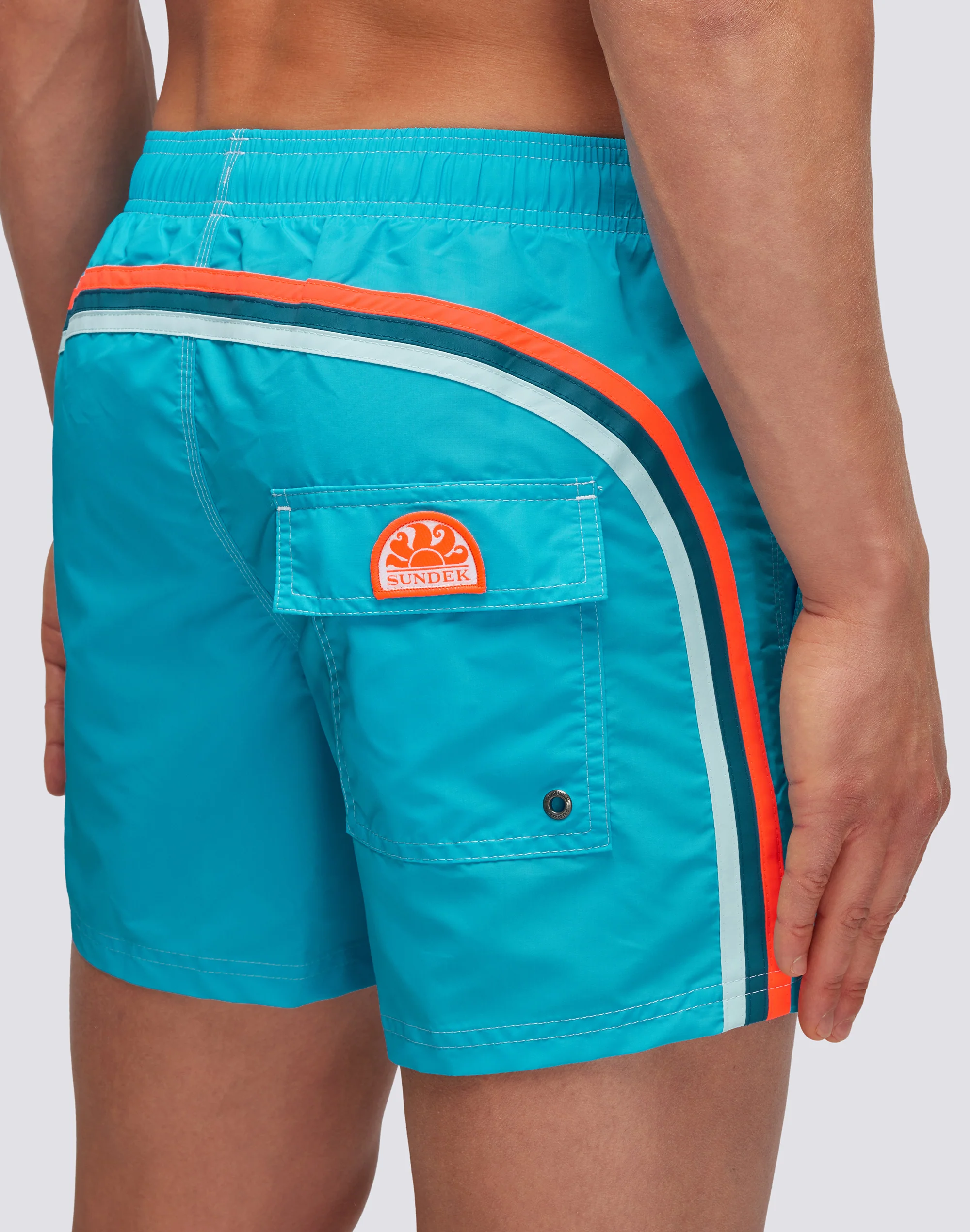 COSTUME DA BAGNO CORTO VITA ELASTICATA ICONIC TAFFETA - Image 3