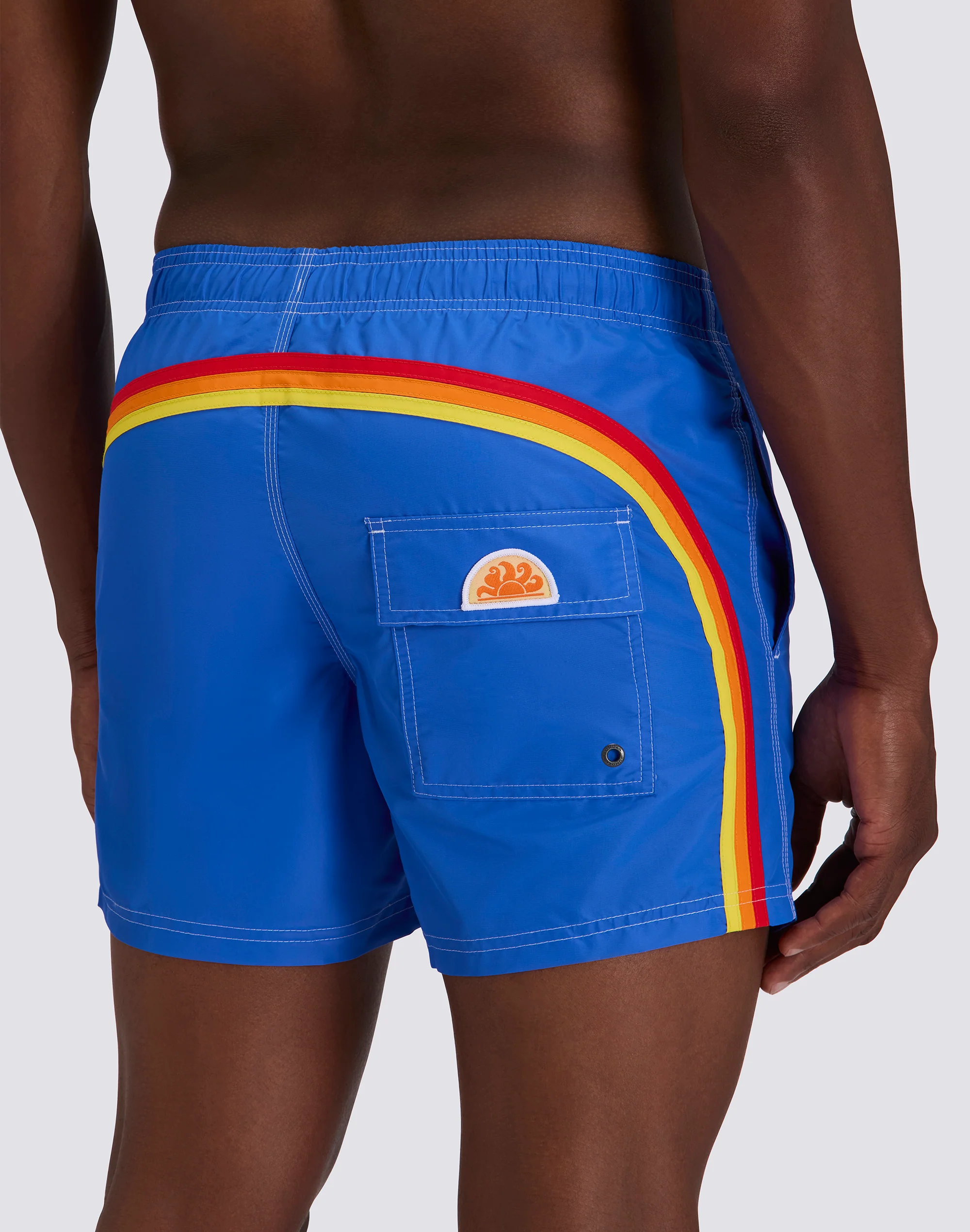 COSTUME DA BAGNO UOMO CORTO VITA ELASTICATA ICONIC TAFFETA - Image 3