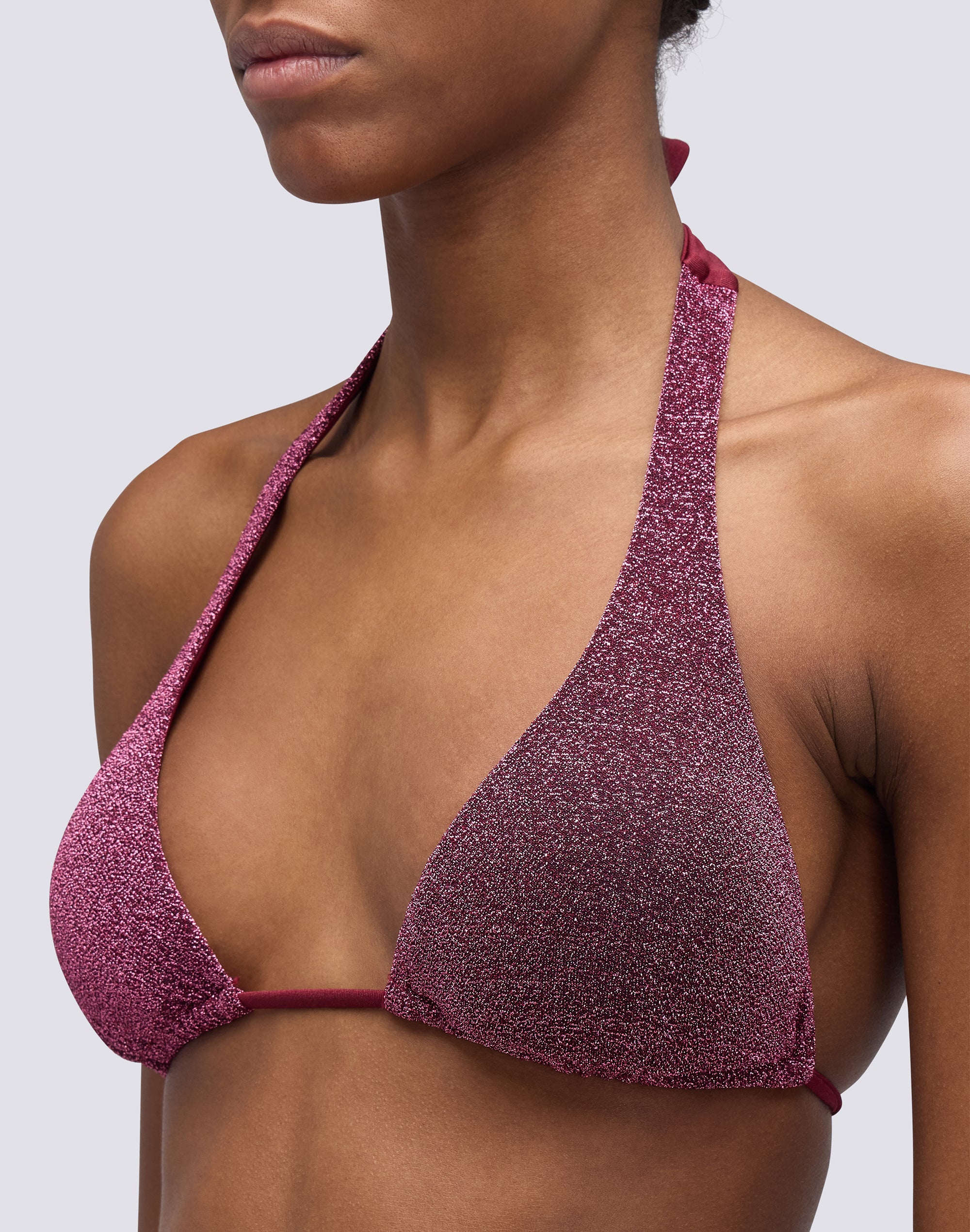 TOP A TRIANGOLO AMERICANO IN LUREX - Image 3