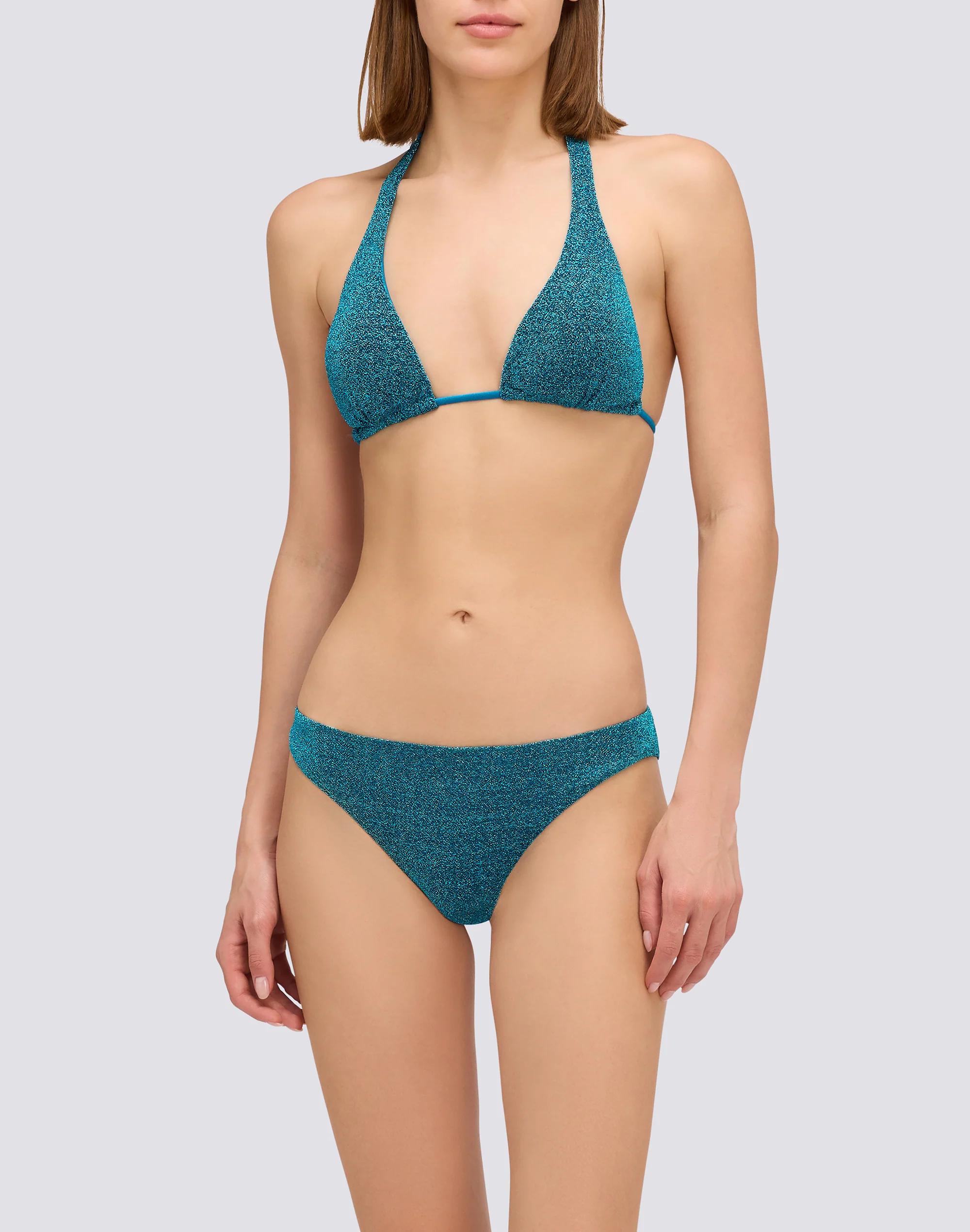 TOP A TRIANGOLO AMERICANO IN LUREX - Image 4